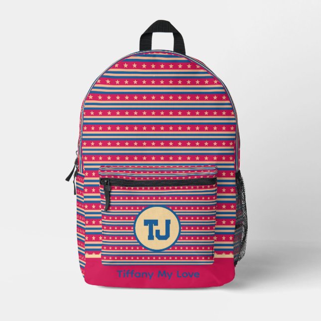 Cool Sport Travel Custom Backpack (Front)