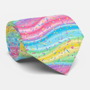 Cool sprinkled colored tiled pattern tie