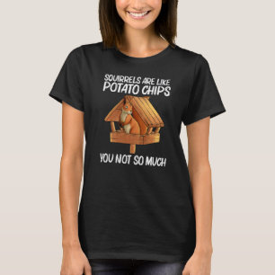 Cool Squirrel For Men Women Chipmunk Zookeeper Ani T-Shirt