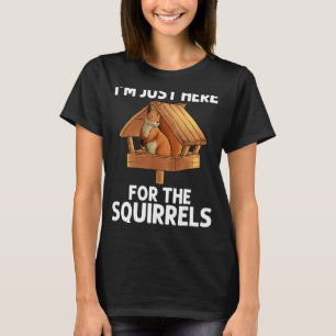 Cool Squirrel For Men Women Chipmunk Zookeeper Ani T-Shirt