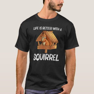 Cool Squirrel For Men Women Chipmunk Zookeeper Ani T-Shirt