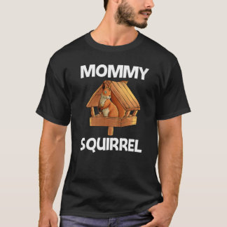 Cool Squirrel For Women Mum Chipmunk Zookeeper Ani T-Shirt