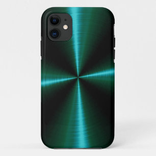 Cool Stainless Steel Metal 2 iPhone 11 Case