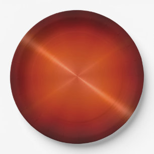 Cool Stainless Steel Metal #50 Paper Plate