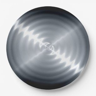 Cool Stainless Steel Metal #64 Paper Plate