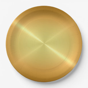 Cool Stainless Steel Metal Paper Plate