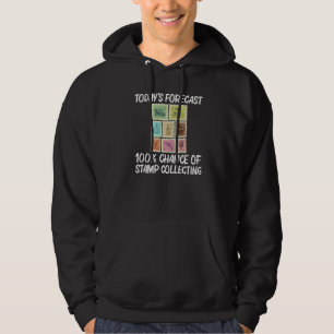 Cool Stamp For Men Women Stamp Collecting Postal P Hoodie