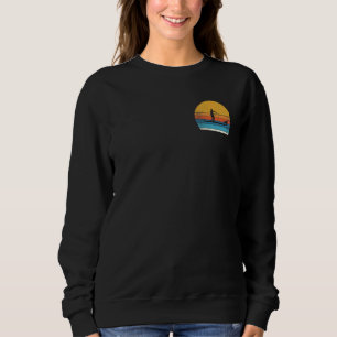 Cool  Stand Up Paddle Board Dog Sup Paddling Board Sweatshirt