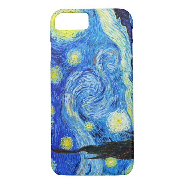 Cool Starry Night Vincent Van Gogh painting Case-Mate iPhone Case (Back)