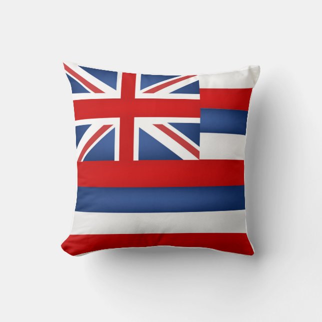 Cool State Of Hawaii Flag Cushion (Front)