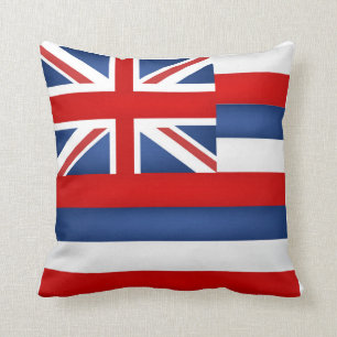Cool State Of Hawaii Flag Cushion