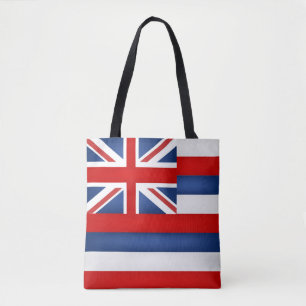 Cool State Of Hawaii Flag Fashion Tote Bag