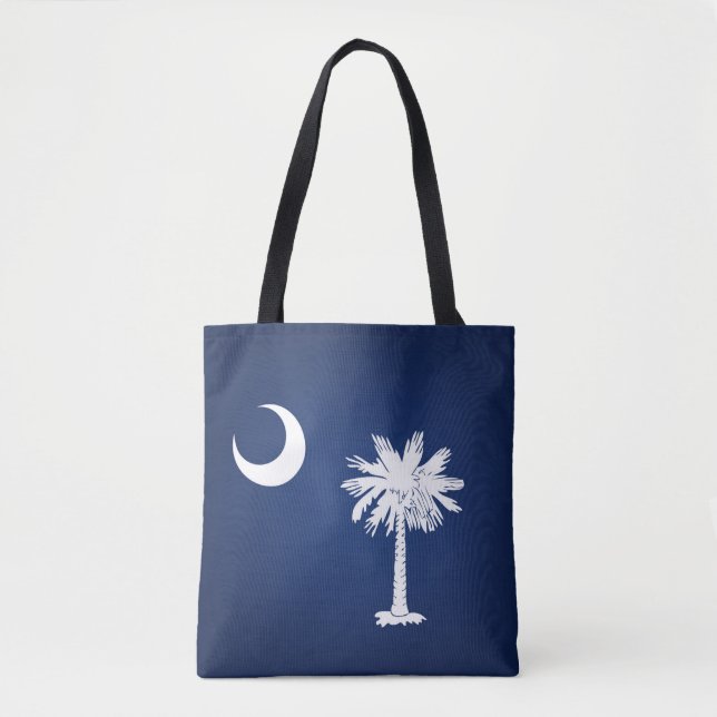 Cool State Of South Carolina Flag Fashion Tote Bag (Front)