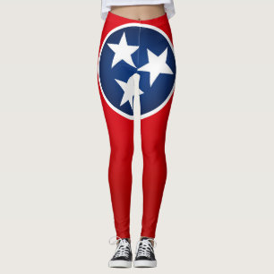 Cool State Of Tennessee Flag Fashion Leggings