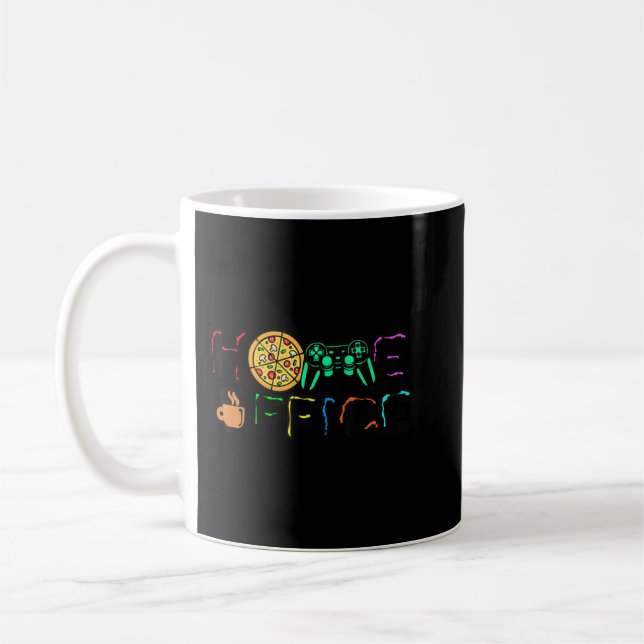Cool Statement Working Home Office Coffee Homework Coffee Mug (Left)