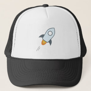 Cool Stellar Cryptocurrency Coin Sign Trucker Hat