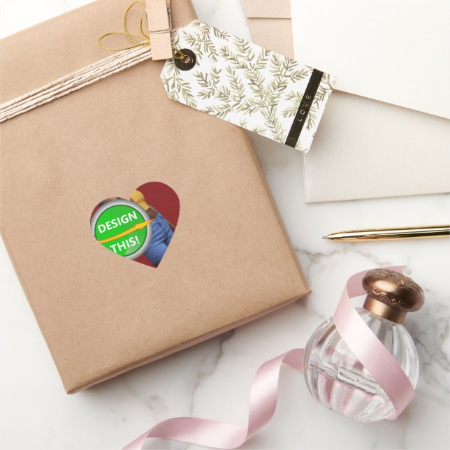 COOL! Stickers - Heart Stickers - Sheet of 20 (Gifting)