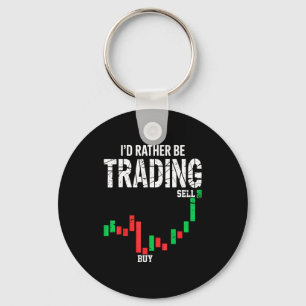 Cool Stock Market Men Women Stock Trader Day Tradi Key Ring