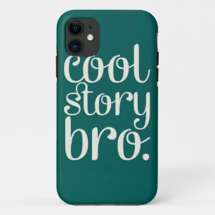 Cool Story Bro Green Case-Mate iPhone Case