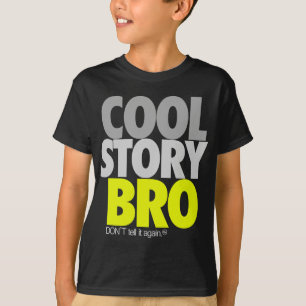 "Cool Story Bro" (Lime) T-Shirt