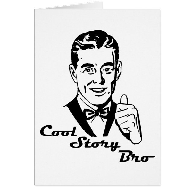 Cool Story Bro Vintage Retro (Front)