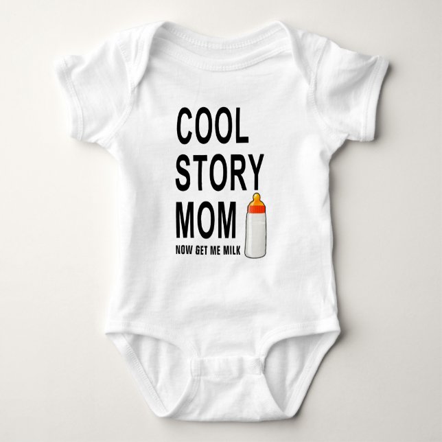cool story mum baby bodysuit (Front)