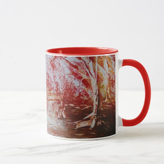 Cool stream on a hot day mug (Right)