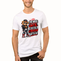 Cool Streetwear Teddy Bear Sarcastic Quote