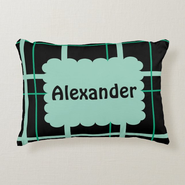 Cool Striped Pattern Decorative Cushion (Front)