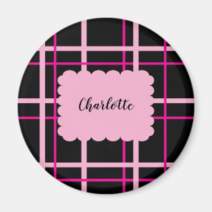Cool Striped Pattern Magnet