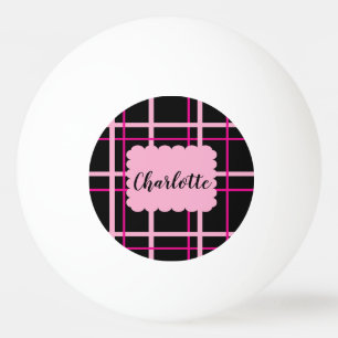 Cool Striped Pattern Ping Pong Ball