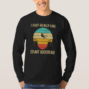 Cool Stunt Scooter For Men Women Electric Scooter T-Shirt