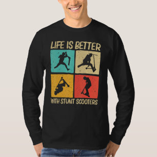 Cool Stunt Scooter For Men Women Scootering Scoote T-Shirt