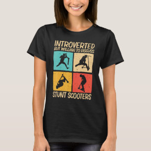 Cool Stunt Scooter For Men Women Scootering Scoote T-Shirt