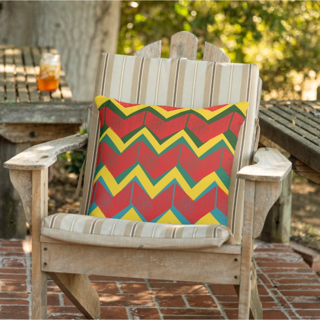 cool Stylish & Colorful aztec chevron Cushion (Chair)