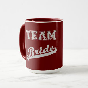 Cool Stylish Team Bride Mug