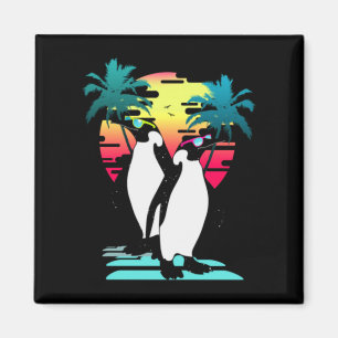 Cool Summer Penguin Magnet