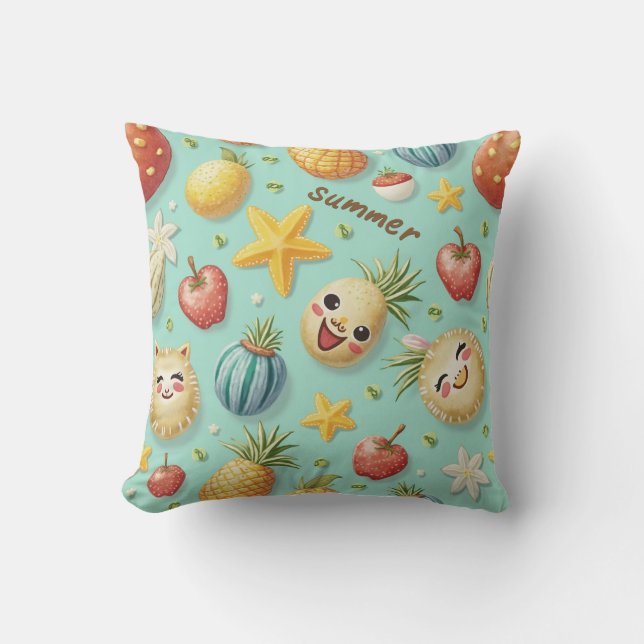 Cool summer pillow cushion (Front)