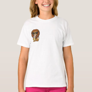 Cool Summer Sunglasses Lion Kids T-Shirt