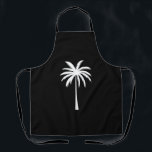 Cool Summer Vacation Sunset Beach Palm Tree Apron<br><div class="desc">Cool Summer Vacation Sunset Beach Palm Tree</div>