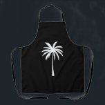 Cool Summer Vacation Sunset Beach Palm Tree Apron<br><div class="desc">Cool Summer Vacation Sunset Beach Palm Tree</div>