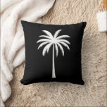 Cool Summer Vacation Sunset Beach Palm Tree Cushion<br><div class="desc">Cool Summer Vacation Sunset Beach Palm Tree</div>