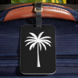 Cool Summer Vacation Sunset Beach Palm Tree Luggage Tag<br><div class="desc">Cool Summer Vacation Sunset Beach Palm Tree</div>