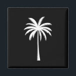 Cool Summer Vacation Sunset Beach Palm Tree Magnet<br><div class="desc">Cool Summer Vacation Sunset Beach Palm Tree</div>
