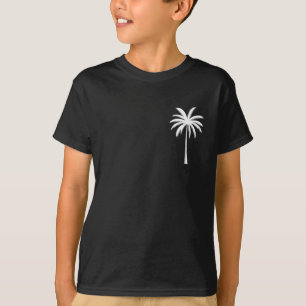 Cool Summer Vacation Sunset Beach Palm Tree T-Shirt
