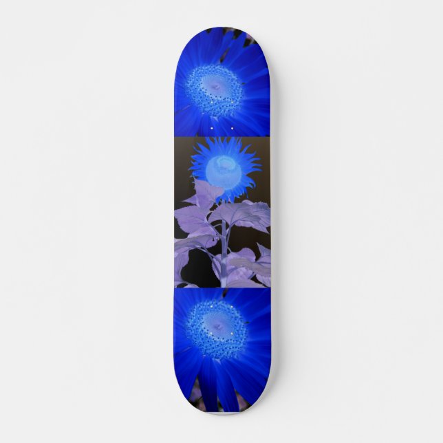 Cool Sunflower Skateboard (Front)