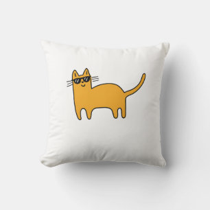 Cool Sunglasses Cat Cushion