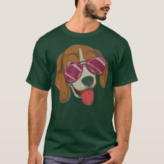 Cool Sunglasses Dog Lover Pet Owner Dog Owner Beag T-Shirt