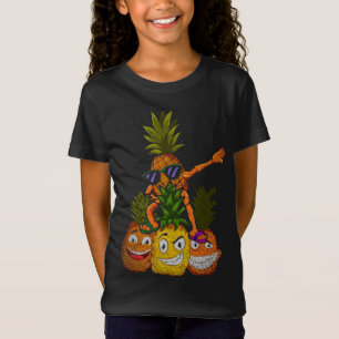 Cool Sunglasses Exotic Summer Fruit Funny Dabbing  T-Shirt