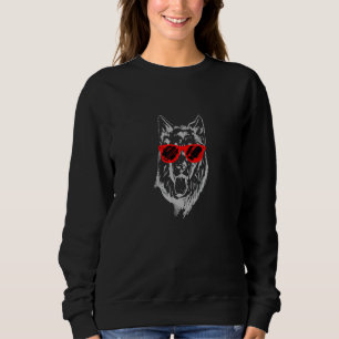 Cool Sunglasses German Shepherd Dog A Dog Sweatshirt